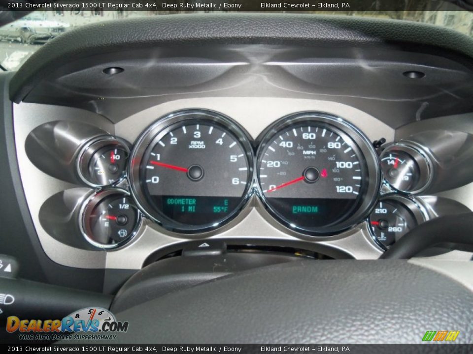 2013 Chevrolet Silverado 1500 LT Regular Cab 4x4 Gauges Photo #19