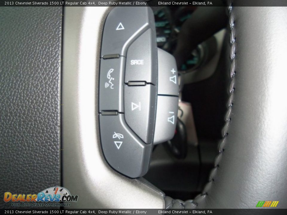 2013 Chevrolet Silverado 1500 LT Regular Cab 4x4 Deep Ruby Metallic / Ebony Photo #23