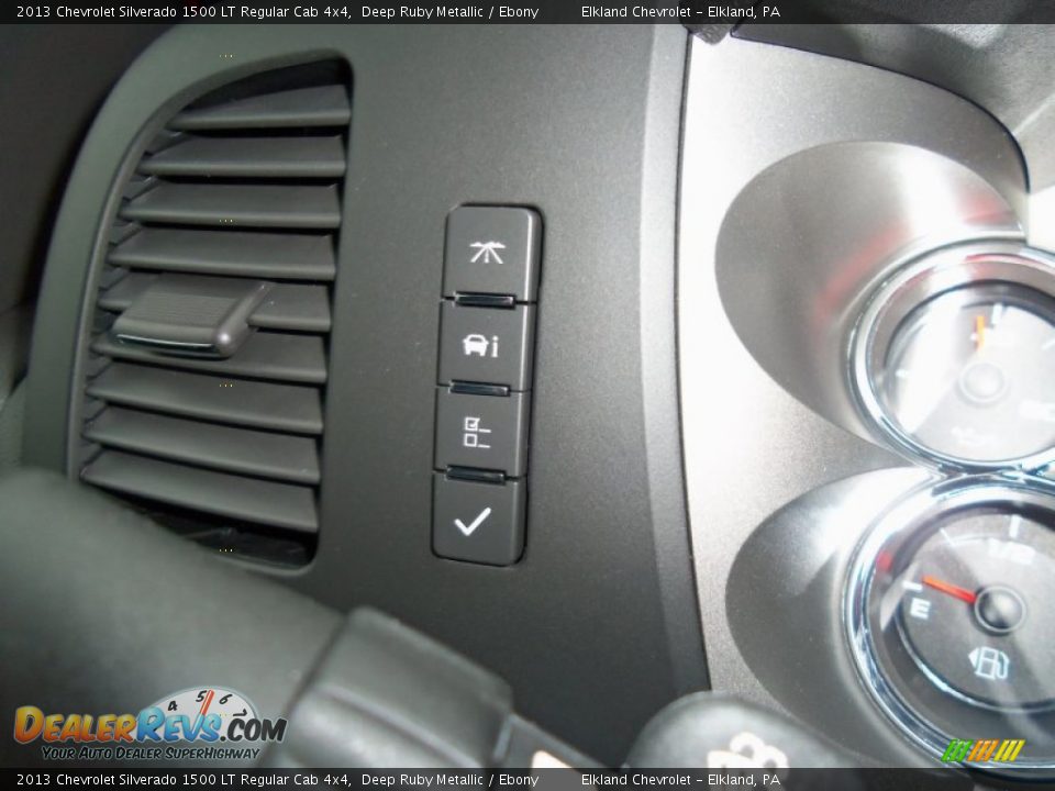 2013 Chevrolet Silverado 1500 LT Regular Cab 4x4 Deep Ruby Metallic / Ebony Photo #25