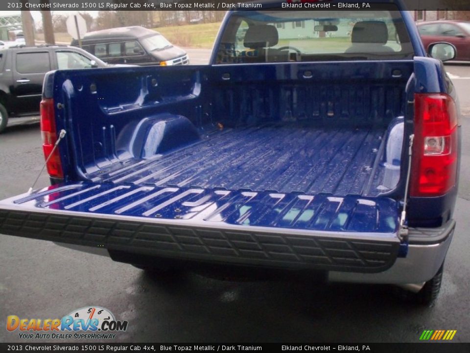 2013 Chevrolet Silverado 1500 LS Regular Cab 4x4 Blue Topaz Metallic / Dark Titanium Photo #12