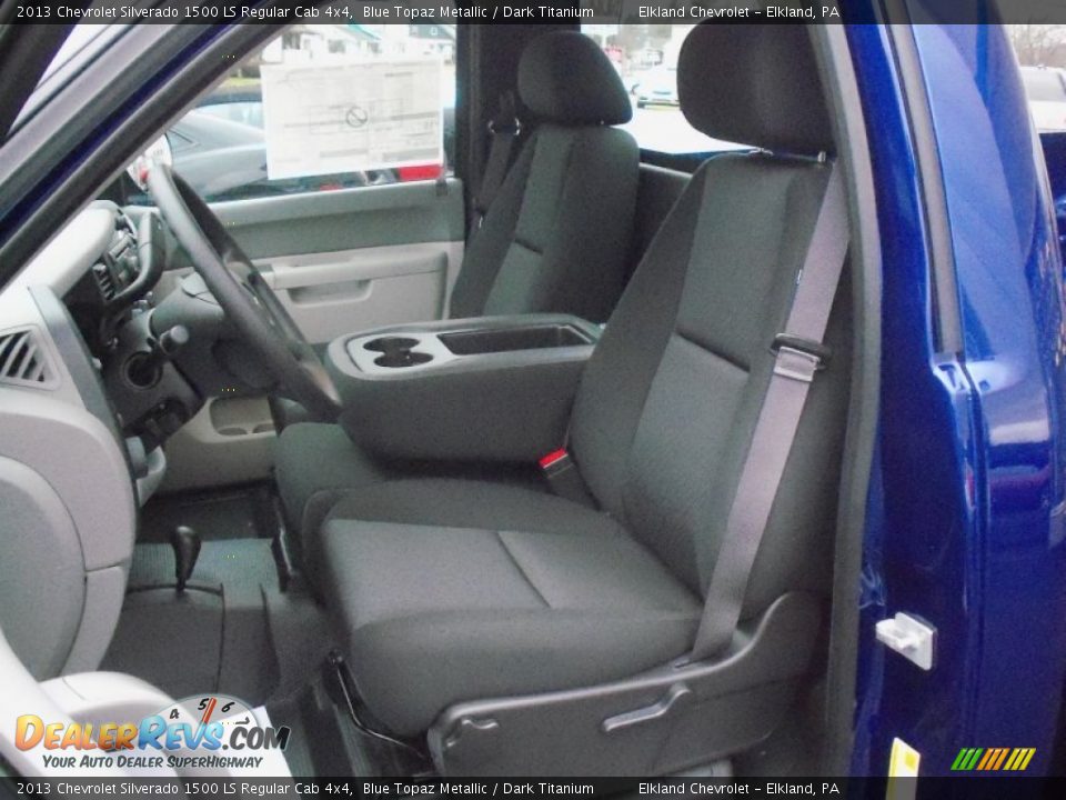 Front Seat of 2013 Chevrolet Silverado 1500 LS Regular Cab 4x4 Photo #20