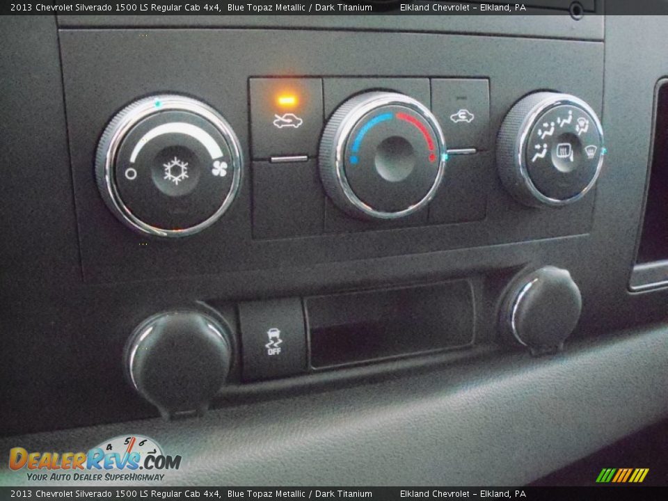 2013 Chevrolet Silverado 1500 LS Regular Cab 4x4 Blue Topaz Metallic / Dark Titanium Photo #24