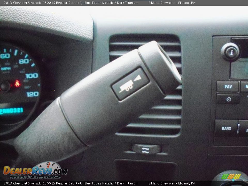 2013 Chevrolet Silverado 1500 LS Regular Cab 4x4 Blue Topaz Metallic / Dark Titanium Photo #26