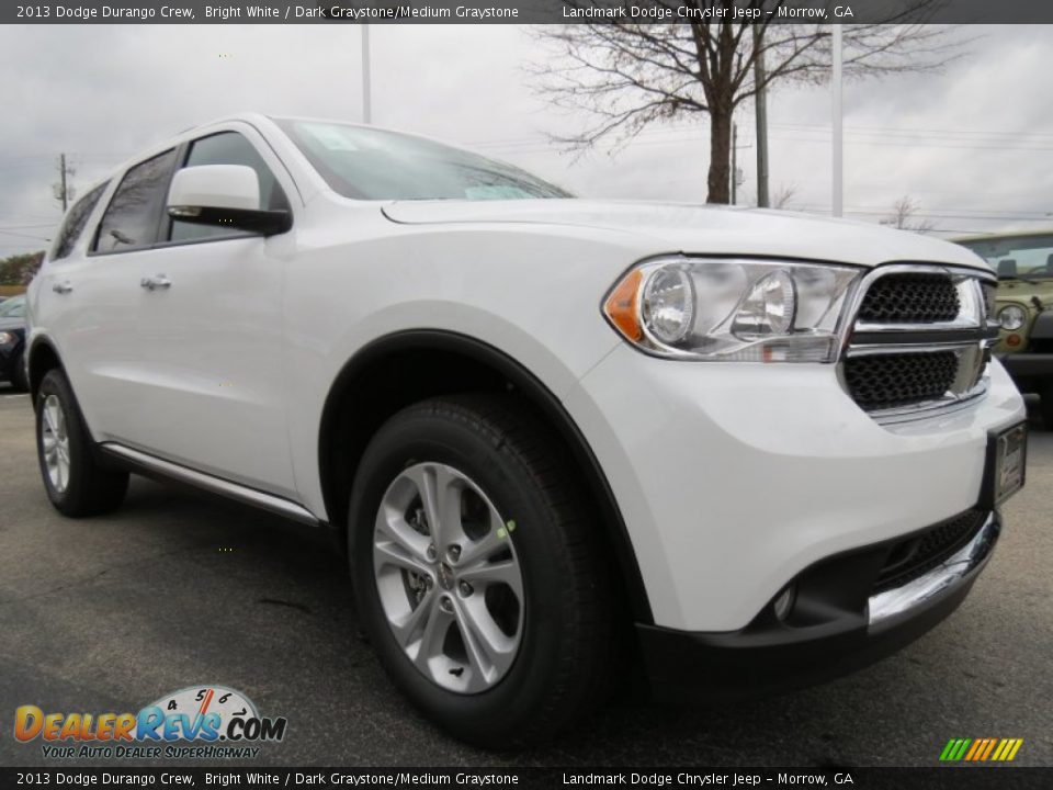 Front 3/4 View of 2013 Dodge Durango Crew Photo #4