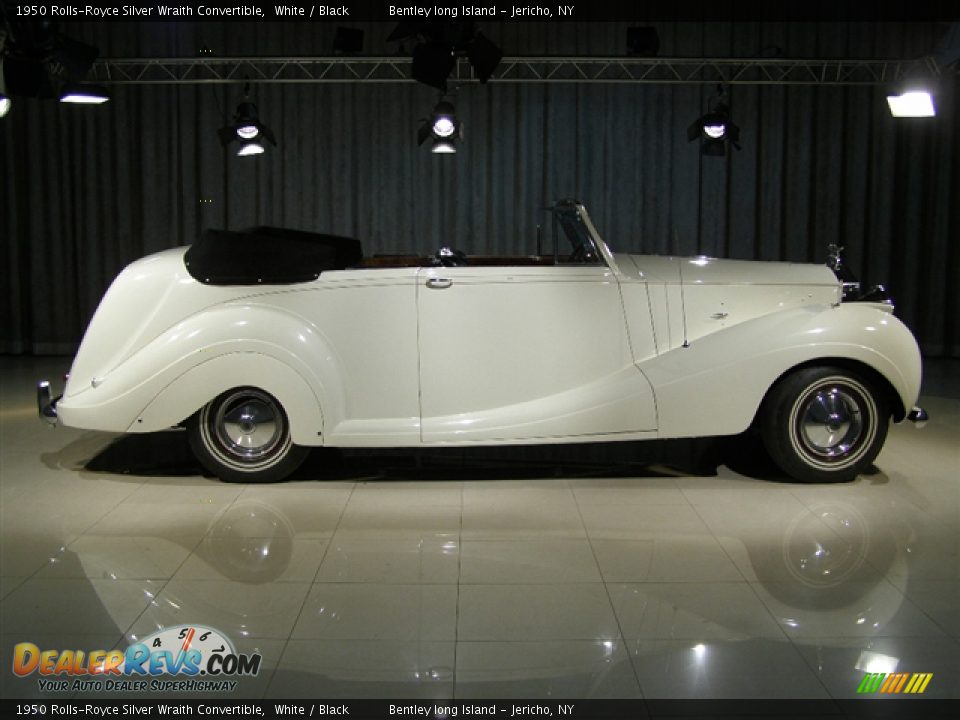 1950 Rolls-Royce Silver Wraith Convertible White / Black Photo #16