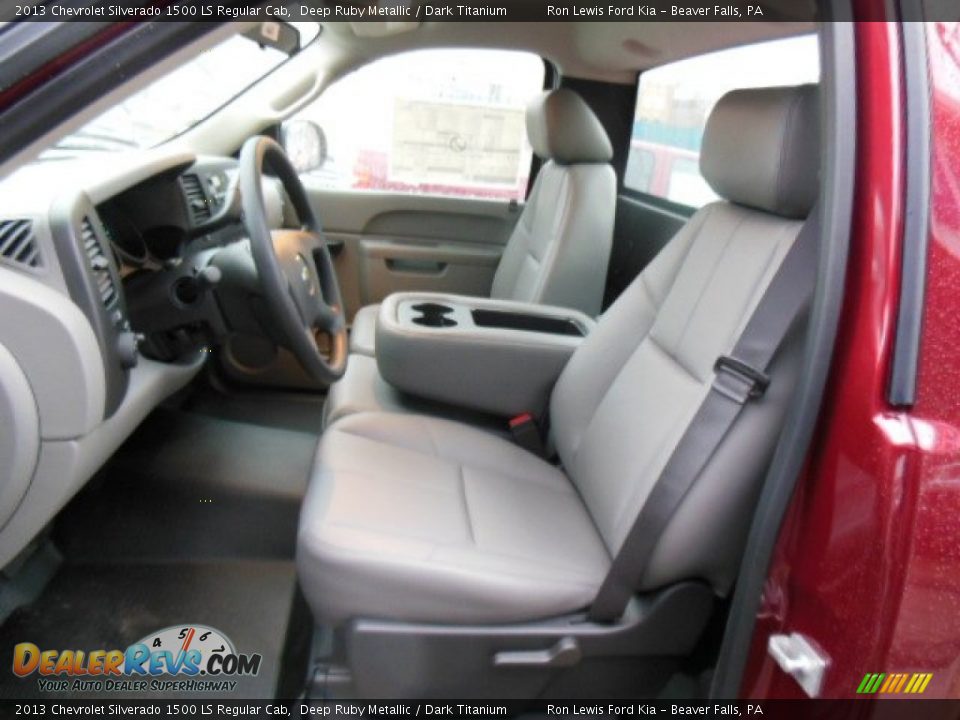 2013 Chevrolet Silverado 1500 LS Regular Cab Deep Ruby Metallic / Dark Titanium Photo #11