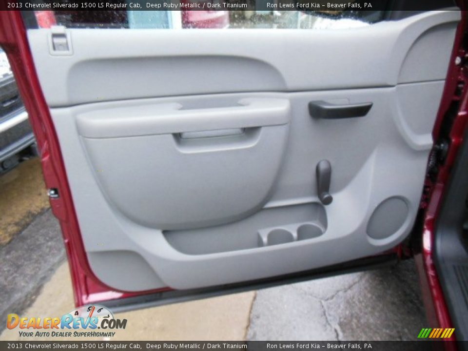 2013 Chevrolet Silverado 1500 LS Regular Cab Deep Ruby Metallic / Dark Titanium Photo #12
