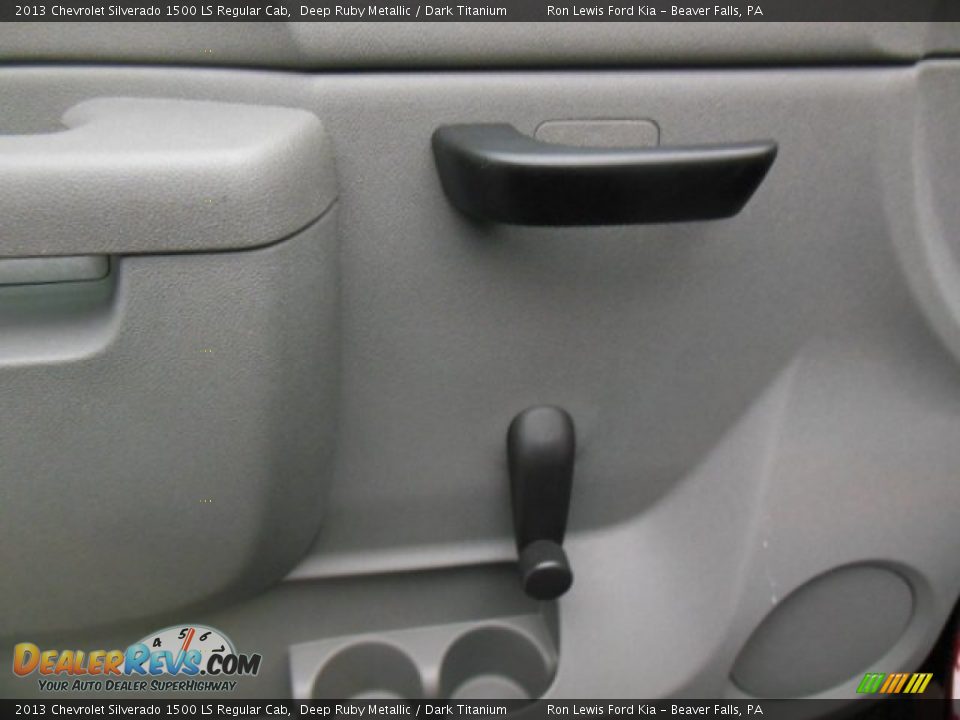2013 Chevrolet Silverado 1500 LS Regular Cab Deep Ruby Metallic / Dark Titanium Photo #13