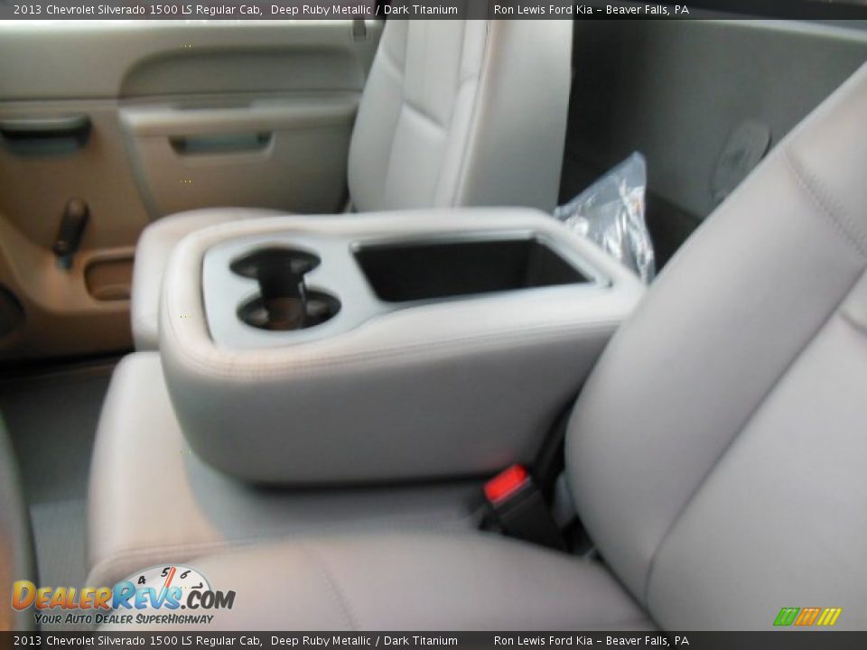 2013 Chevrolet Silverado 1500 LS Regular Cab Deep Ruby Metallic / Dark Titanium Photo #14