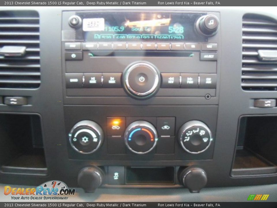 2013 Chevrolet Silverado 1500 LS Regular Cab Deep Ruby Metallic / Dark Titanium Photo #15