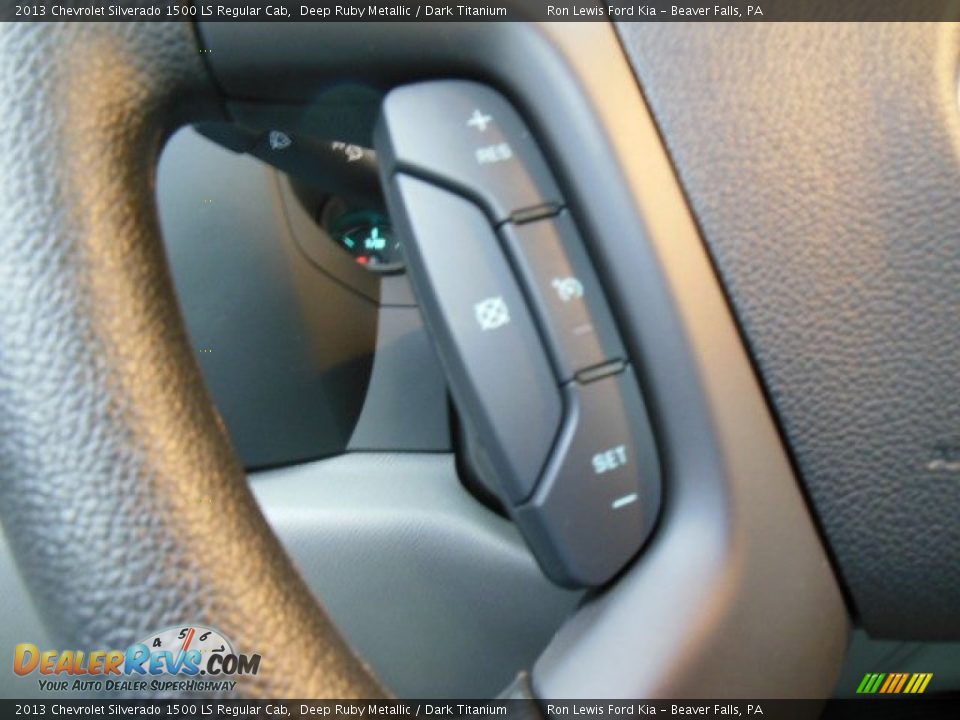 2013 Chevrolet Silverado 1500 LS Regular Cab Deep Ruby Metallic / Dark Titanium Photo #17