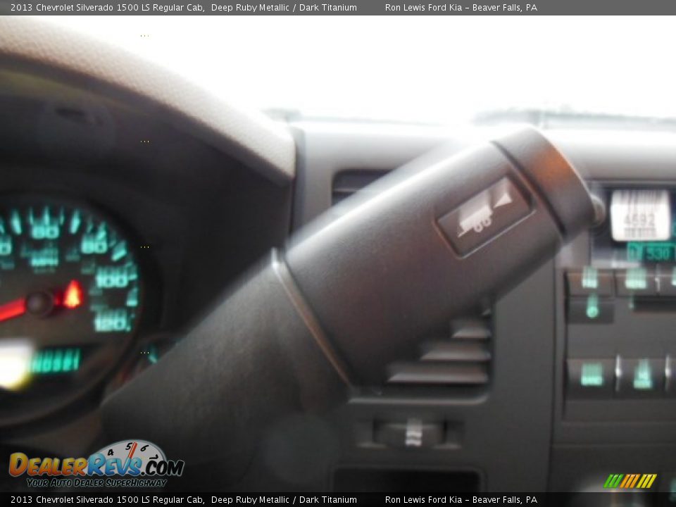2013 Chevrolet Silverado 1500 LS Regular Cab Deep Ruby Metallic / Dark Titanium Photo #19