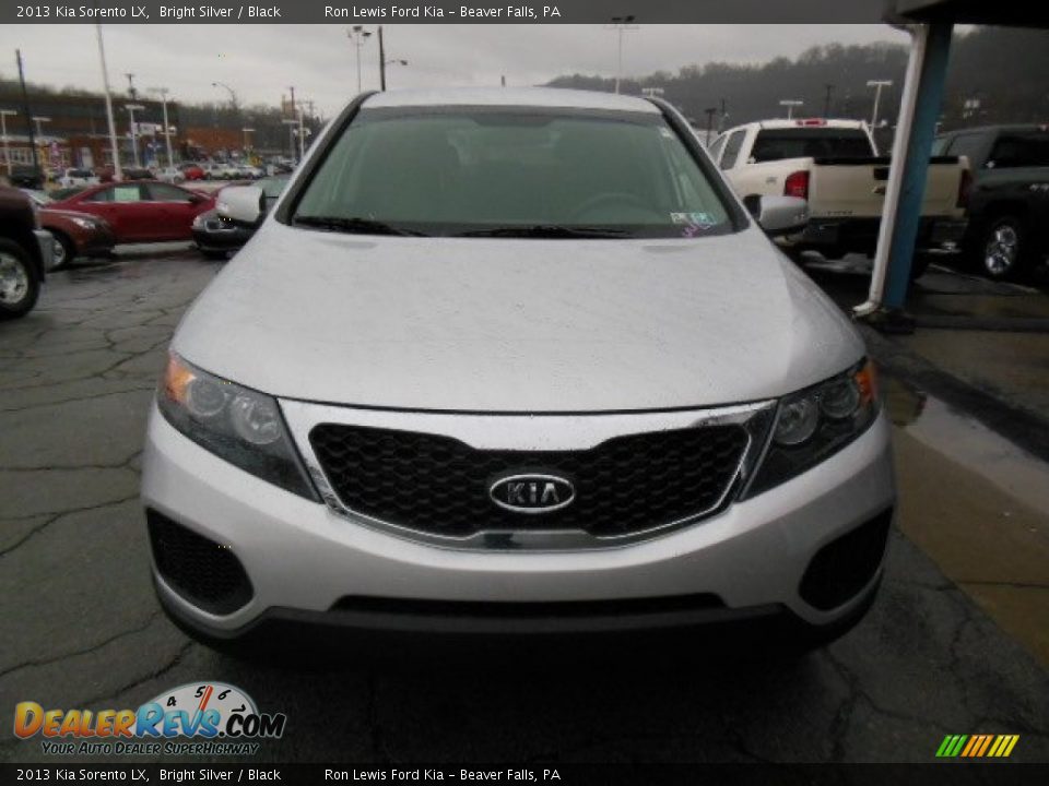 2013 Kia Sorento LX Bright Silver / Black Photo #3
