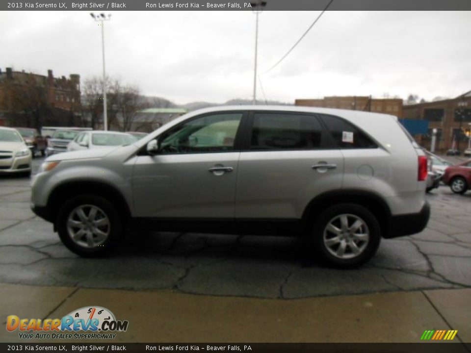 2013 Kia Sorento LX Bright Silver / Black Photo #5