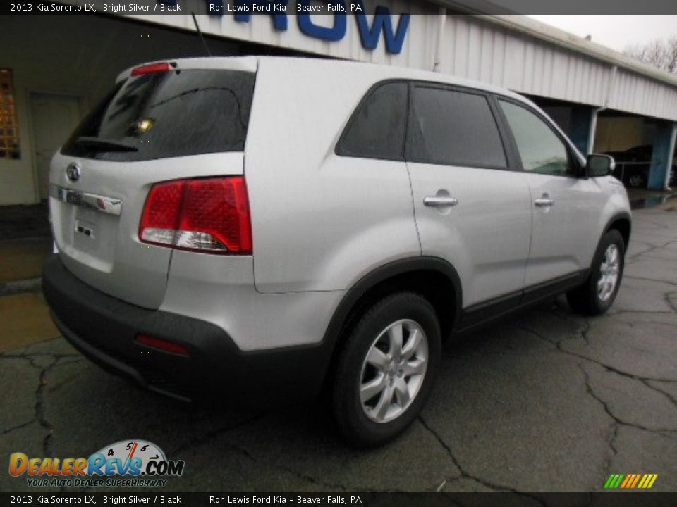 2013 Kia Sorento LX Bright Silver / Black Photo #8