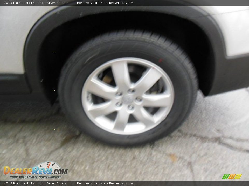 2013 Kia Sorento LX Bright Silver / Black Photo #9