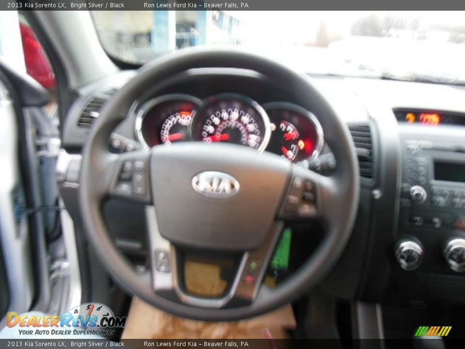 2013 Kia Sorento LX Bright Silver / Black Photo #19