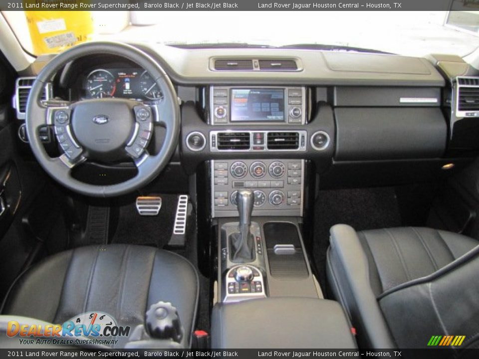 2011 Land Rover Range Rover Supercharged Barolo Black / Jet Black/Jet Black Photo #3