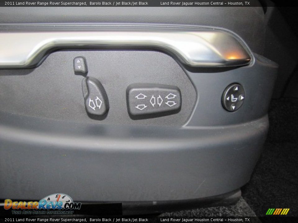 2011 Land Rover Range Rover Supercharged Barolo Black / Jet Black/Jet Black Photo #13