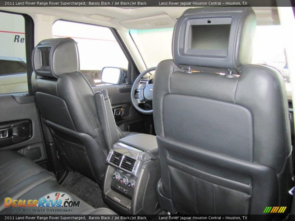 2011 Land Rover Range Rover Supercharged Barolo Black / Jet Black/Jet Black Photo #15