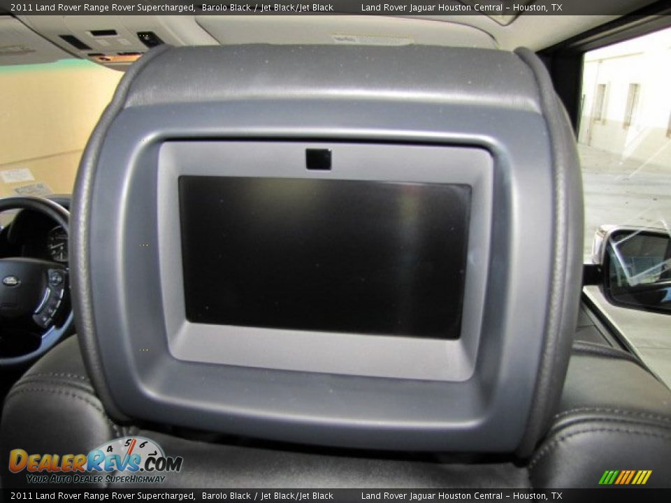 2011 Land Rover Range Rover Supercharged Barolo Black / Jet Black/Jet Black Photo #16