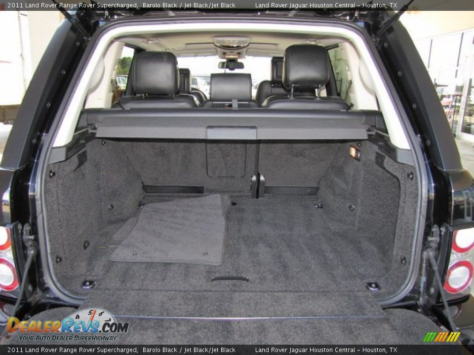 2011 Land Rover Range Rover Supercharged Barolo Black / Jet Black/Jet Black Photo #17