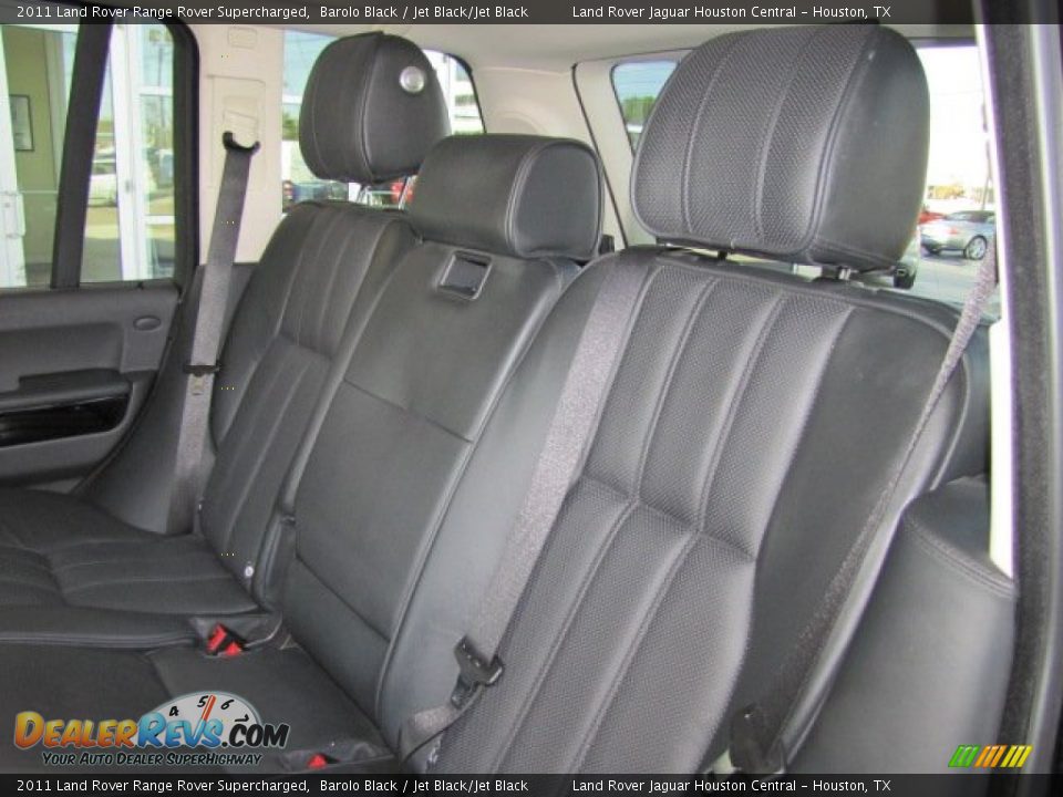 2011 Land Rover Range Rover Supercharged Barolo Black / Jet Black/Jet Black Photo #18