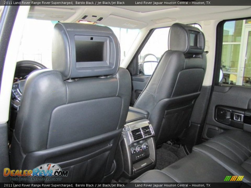 2011 Land Rover Range Rover Supercharged Barolo Black / Jet Black/Jet Black Photo #19