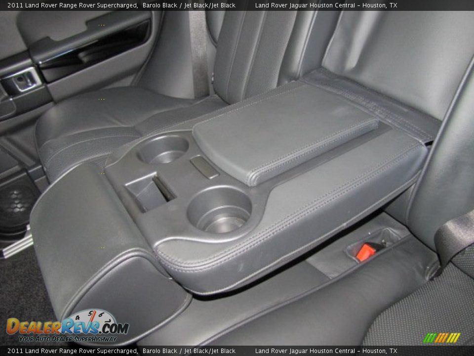 2011 Land Rover Range Rover Supercharged Barolo Black / Jet Black/Jet Black Photo #21