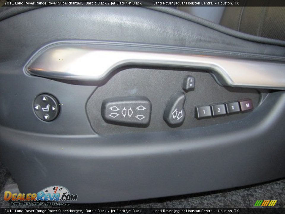 2011 Land Rover Range Rover Supercharged Barolo Black / Jet Black/Jet Black Photo #27