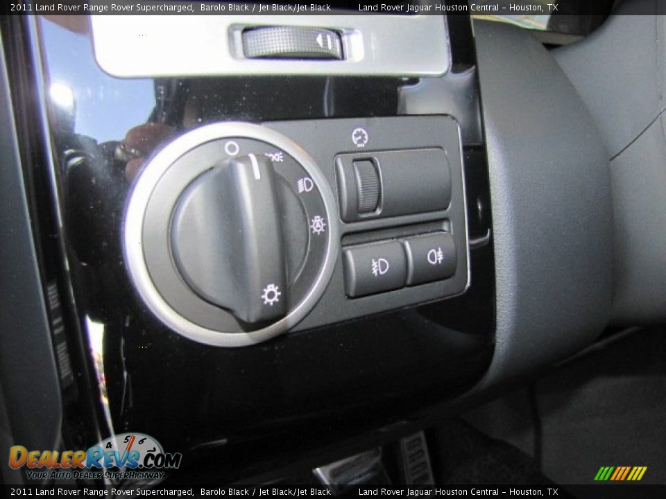2011 Land Rover Range Rover Supercharged Barolo Black / Jet Black/Jet Black Photo #29