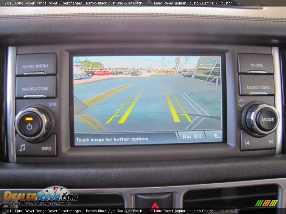 2011 Land Rover Range Rover Supercharged Barolo Black / Jet Black/Jet Black Photo #36