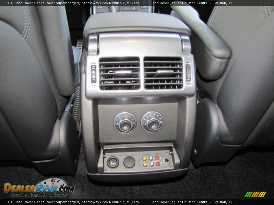 2010 Land Rover Range Rover Supercharged Stornoway Grey Metallic / Jet Black Photo #21