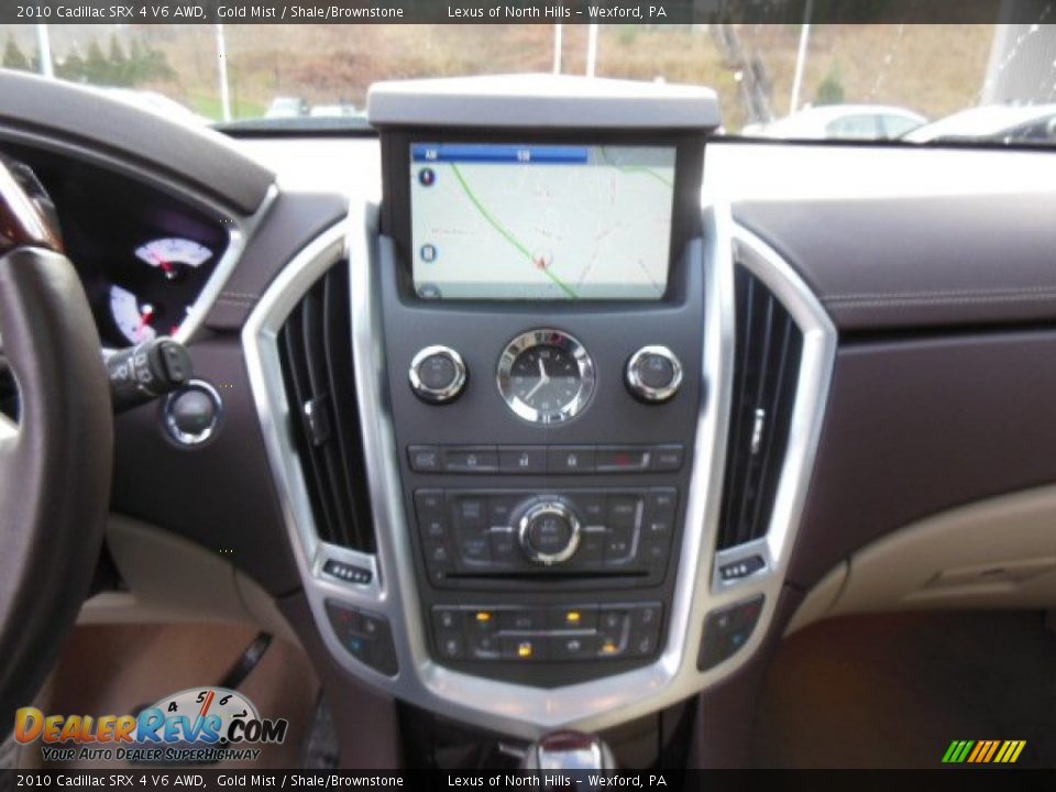 2010 Cadillac SRX 4 V6 AWD Gold Mist / Shale/Brownstone Photo #15