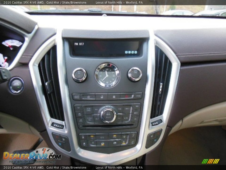 2010 Cadillac SRX 4 V6 AWD Gold Mist / Shale/Brownstone Photo #18