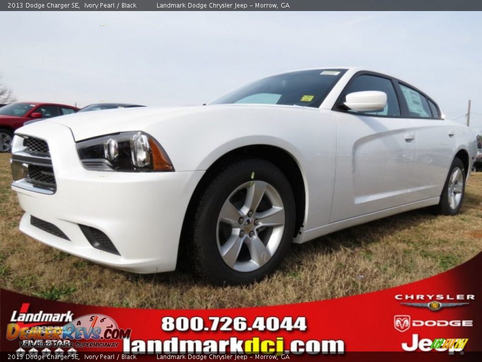 2013 Dodge Charger SE Ivory Pearl / Black Photo #1