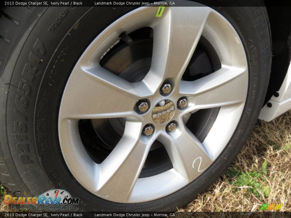 2013 Dodge Charger SE Ivory Pearl / Black Photo #5