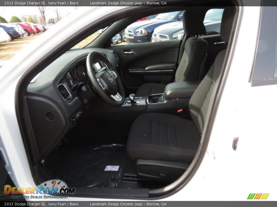 2013 Dodge Charger SE Ivory Pearl / Black Photo #6