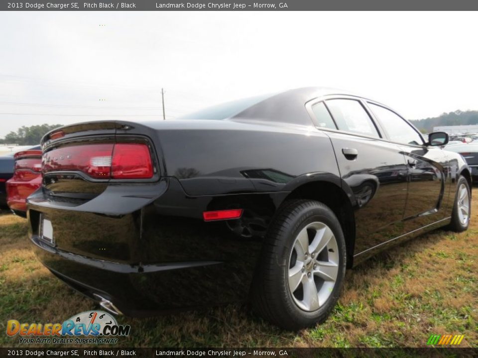 2013 Dodge Charger SE Pitch Black / Black Photo #3