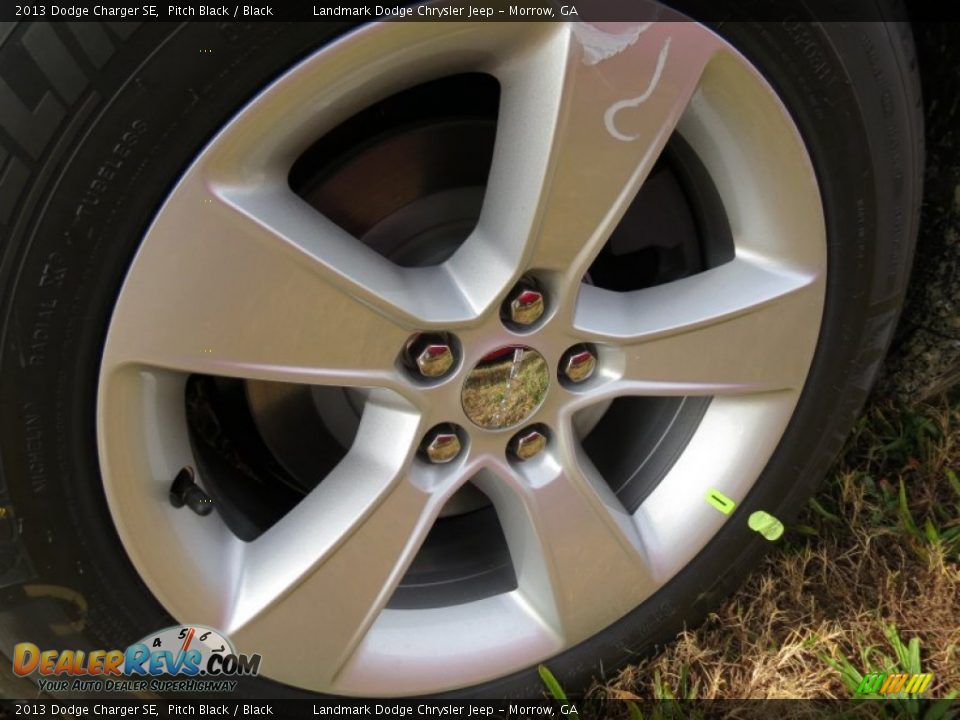 2013 Dodge Charger SE Pitch Black / Black Photo #5