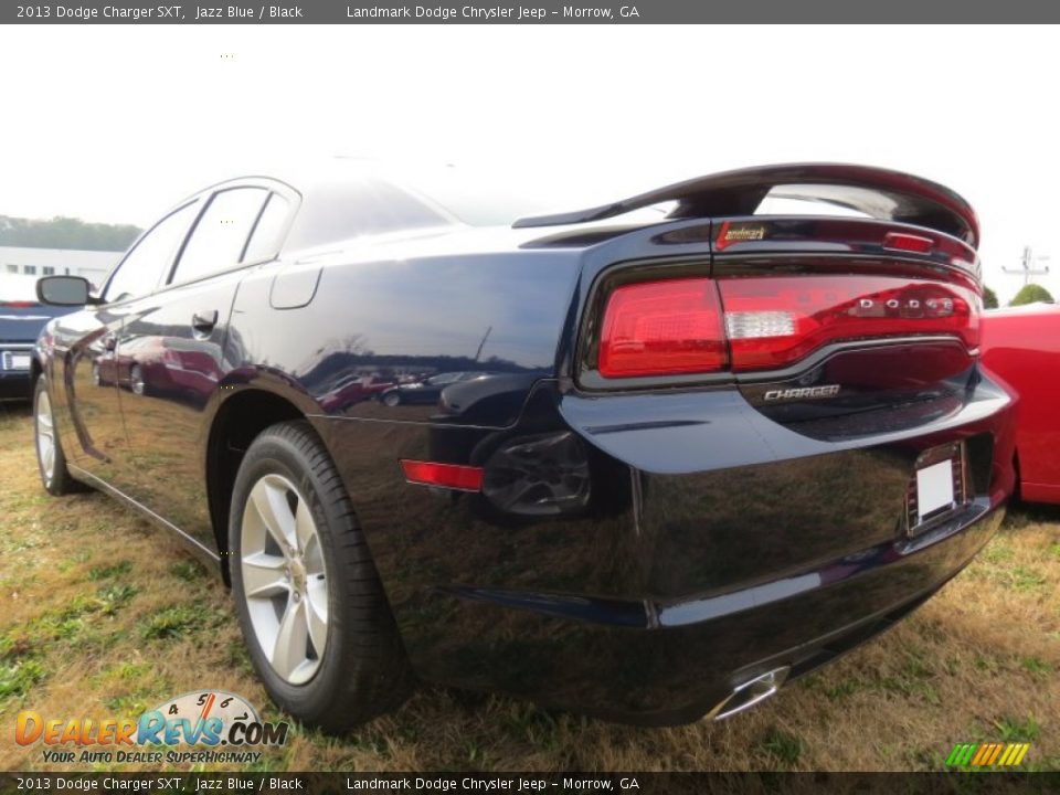 2013 Dodge Charger SXT Jazz Blue / Black Photo #2