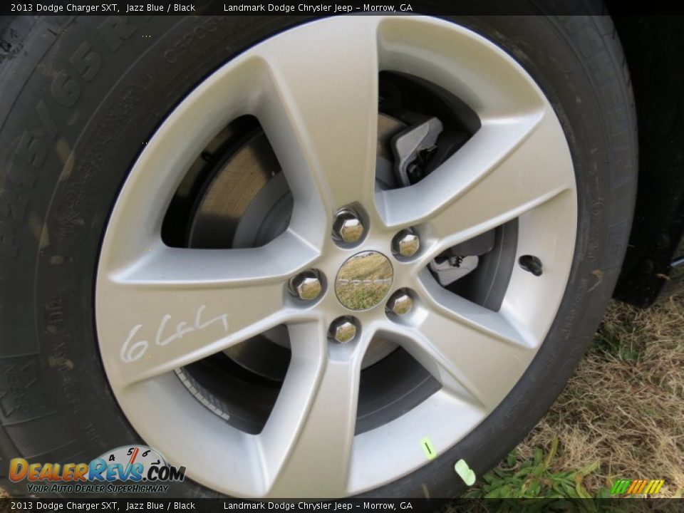 2013 Dodge Charger SXT Jazz Blue / Black Photo #5