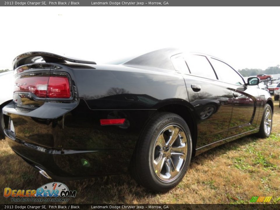 2013 Dodge Charger SE Pitch Black / Black Photo #3