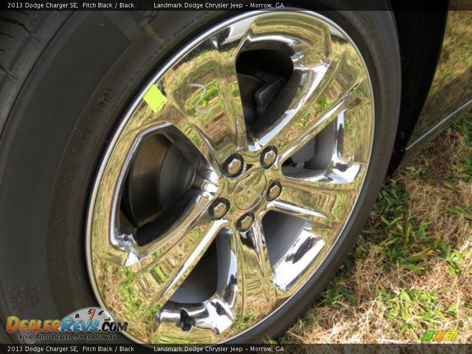2013 Dodge Charger SE Pitch Black / Black Photo #5