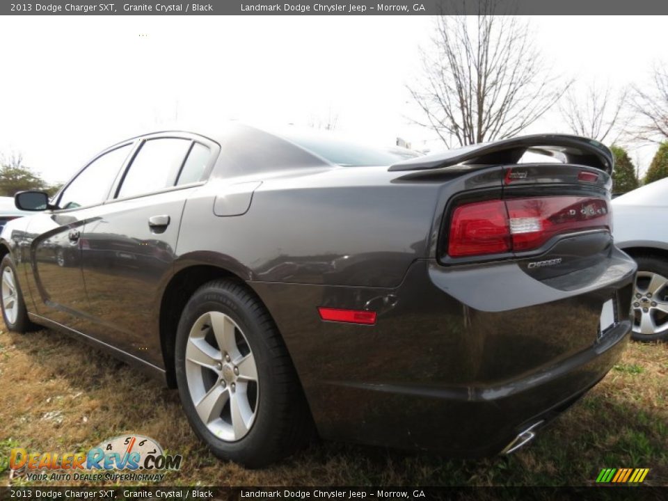 2013 Dodge Charger SXT Granite Crystal / Black Photo #2