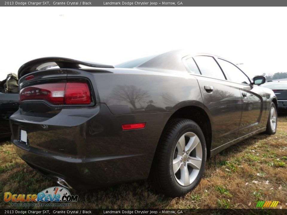2013 Dodge Charger SXT Granite Crystal / Black Photo #3