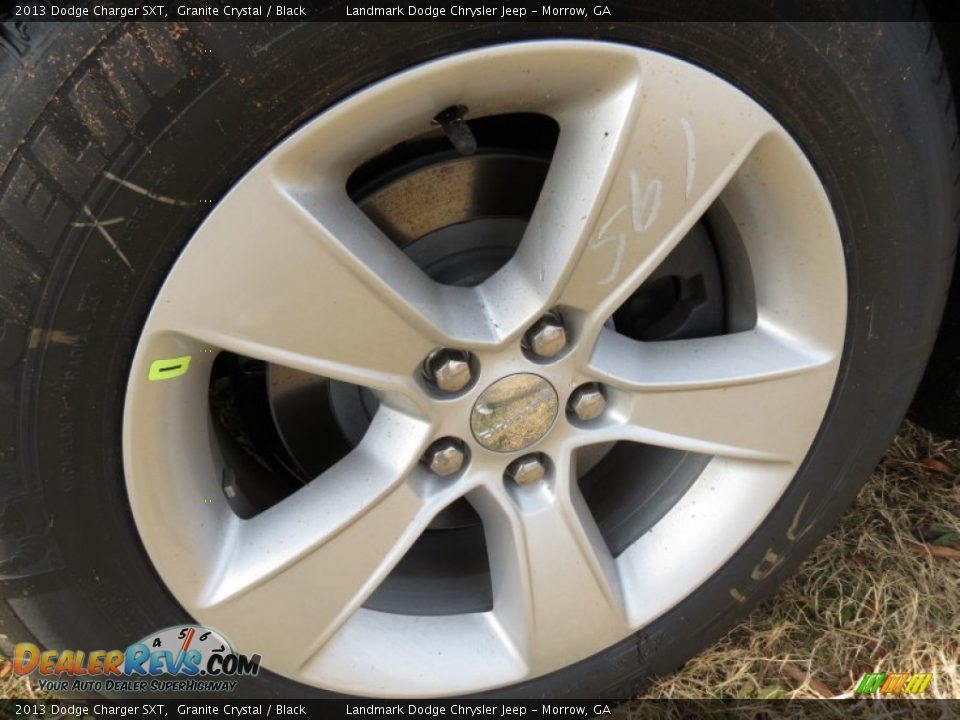 2013 Dodge Charger SXT Granite Crystal / Black Photo #5
