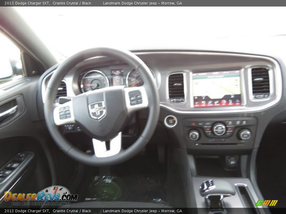 2013 Dodge Charger SXT Granite Crystal / Black Photo #8