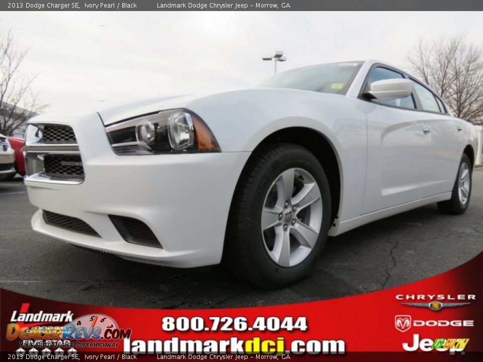 2013 Dodge Charger SE Ivory Pearl / Black Photo #1