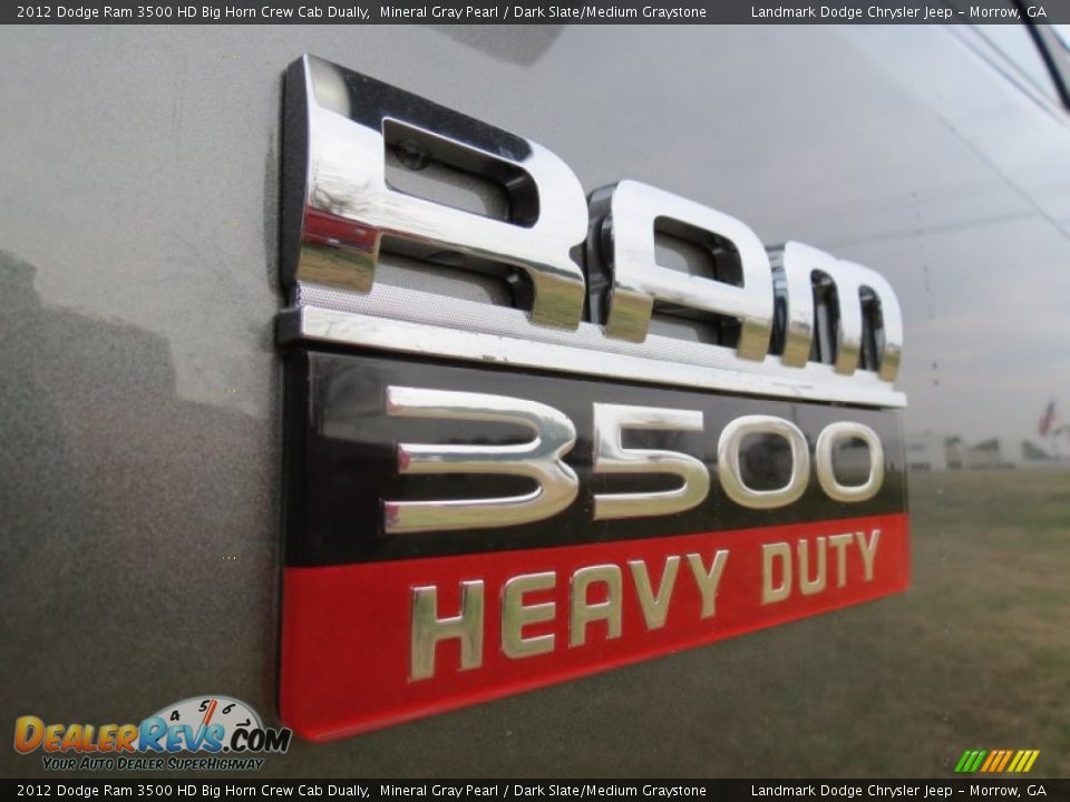 2012 Dodge Ram 3500 HD Big Horn Crew Cab Dually Mineral Gray Pearl / Dark Slate/Medium Graystone Photo #6
